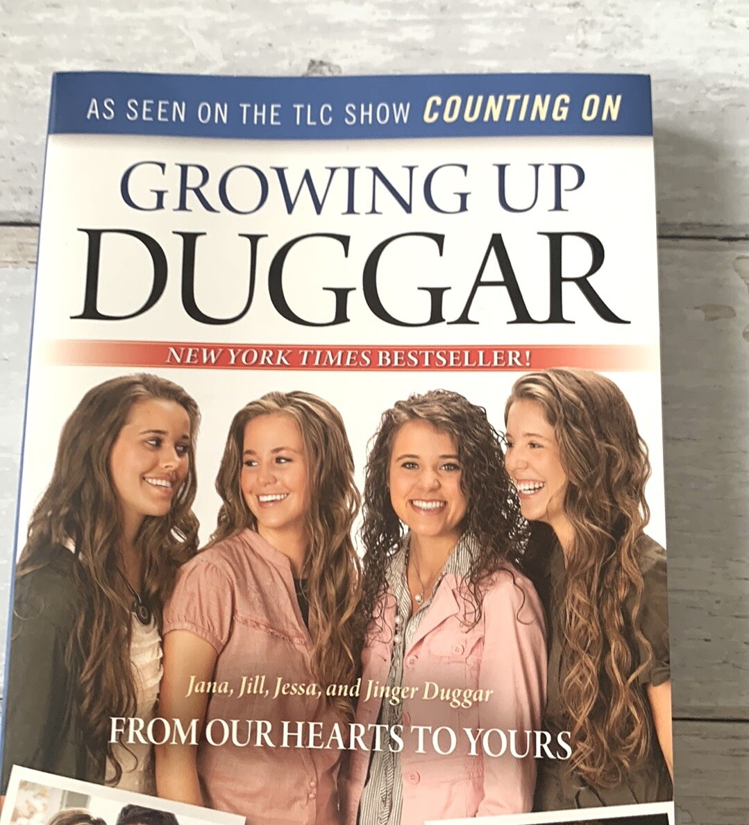 Growing Up Duggar 19 Kids & Counting Book NYT Bestseller By