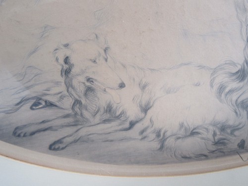 Antique 1927 Louis Icart "Lady of the Camelias" Colored Drypoint Etching, Paris - Picture 22 of 24