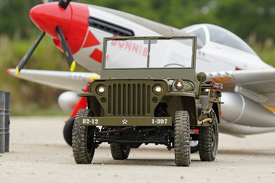 RocHobby 1:6 1941 WWII Willys Jeep MB Scaler RC - HUGE Scale!!! | eBay