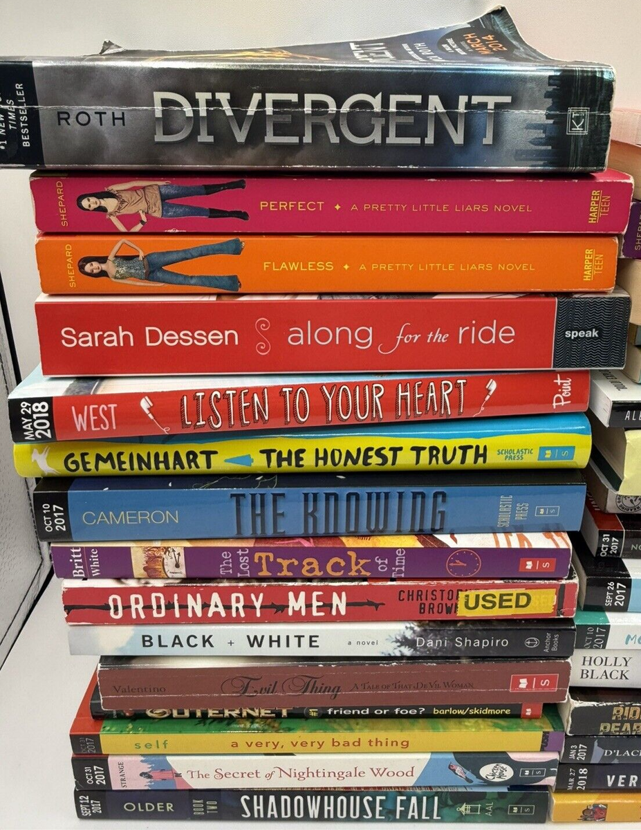Young Adult Young Reader Assorted Paperback Books Lot of 32