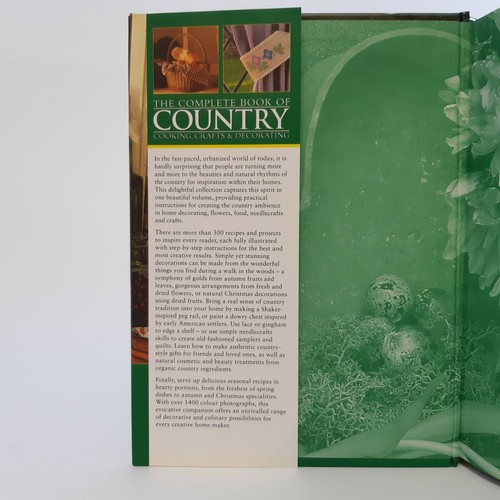 The Complete Book of Country Cooking, Crafts & Decorating - HC+DJ - FREE POST - Picture 3 of 9