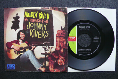 7'' Johnny Rivers - Muddy River - US Imperial w/ Pic