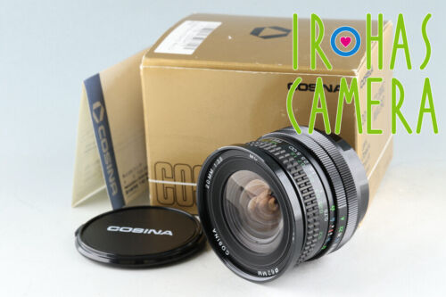 Cosina MC Macro 20 mm f/3.8 obiettivo per Canon FD con scatola #43354 L8 - Foto 1 di 8