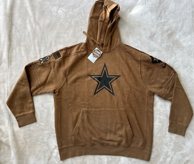 Nike Dallas Cowboys Salute To Service Pullover Hoodie Men's Size