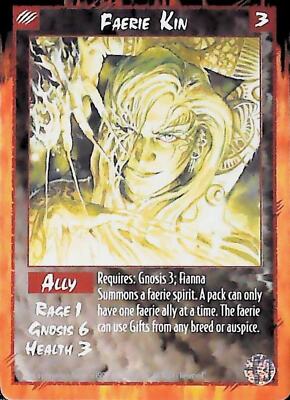 Kin Rage Rage CCG Faerie Kin - Limited | eBay