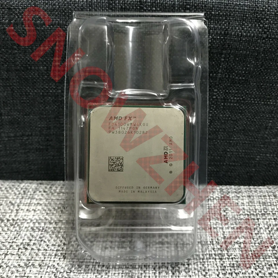 AMD FX 4100 CPU 3.6 GHz FD4100WMW4KGU Socket AM3+ Processor - Image 3 of 3