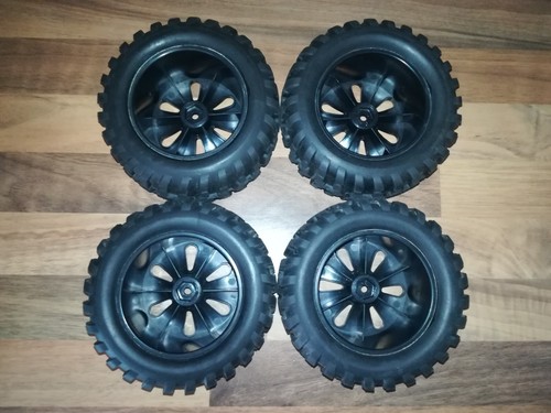 4x Wheels Monster Truck RC 1:10 / Reifen - Tires / ZD Racing Thunder / Hex 12mm - Photo 3/9