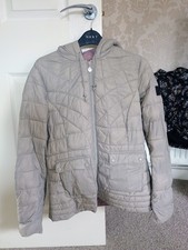 Bernardo Primaloft Puffer Jacket Womens Duck Free Nylon Coat - Medium 38