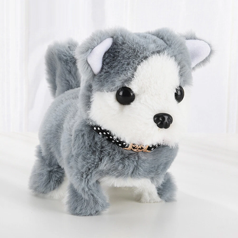 Battery powered top dog toys