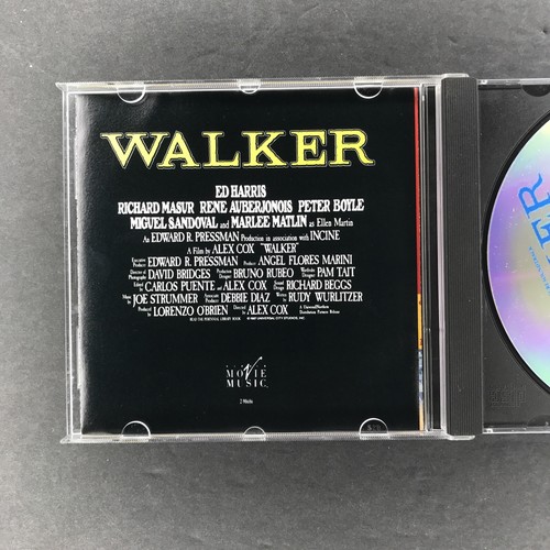 JOE STRUMMER "WALKER" SOUNDTRACK CD spaghetti western rare oop - Picture 3 of 4