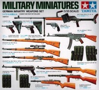 Tamiya 35111 German Infantry Weapons Set - Diorama - 1:35