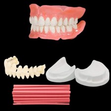 DIY Denture Fake Teeth set -Full or Partial D...