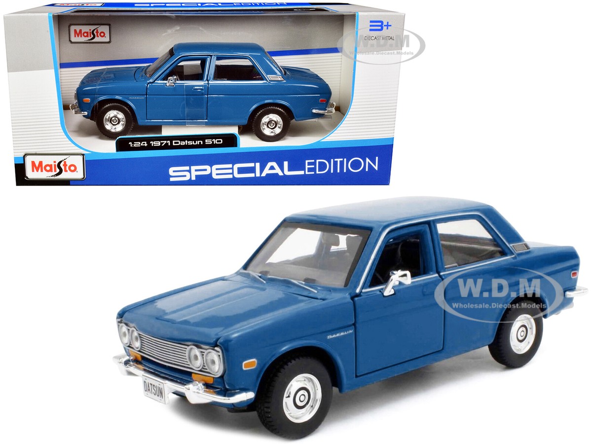 1971 DATSUN 510 BLUE 