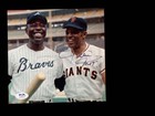 Willie Mays PSA DNA Signed 8x7 Vintage Photo Autograph Giants