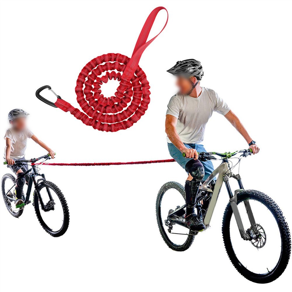 Heavy Duty Alloy Buckle Bike Tow Rope for Long lasting Use (77