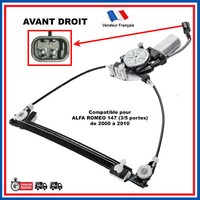 Fensterheber Vorne Rechts Mit Motor Kompatibel Alfa Romeo 147 (937) - 45751870