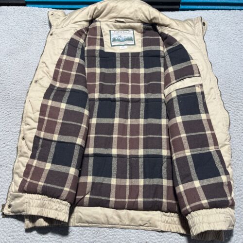 Field & Stream Gordon & Ferguson Vest Mens 3XL Tan Hunting Fishing Snaps Vintage - Picture 10 of 14