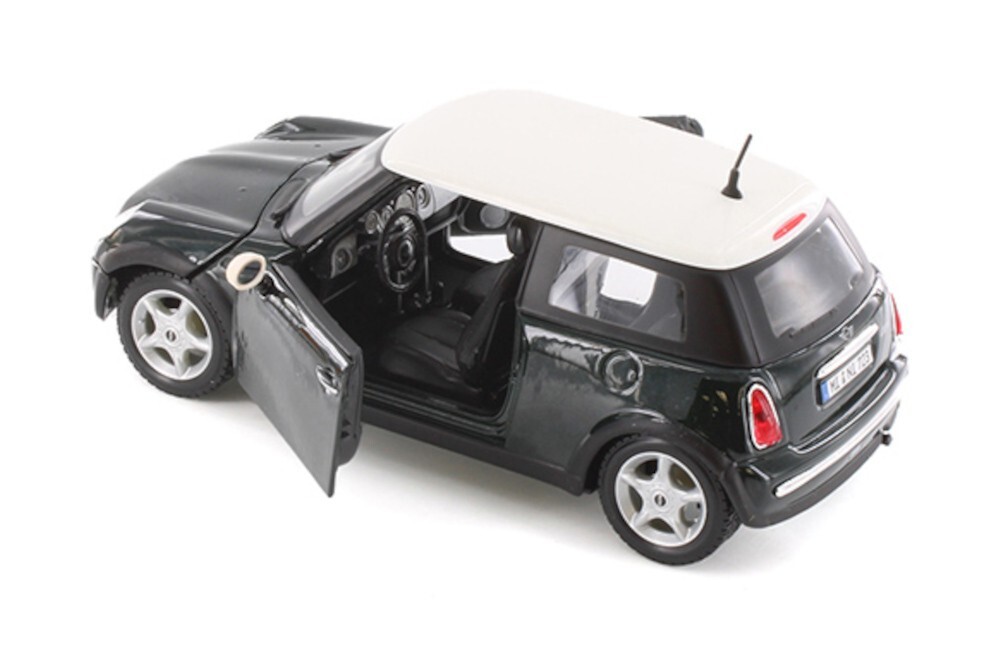 2001 Mini Cooper R50 R53 1/24 Scale Diecast Model by Maisto - DARK