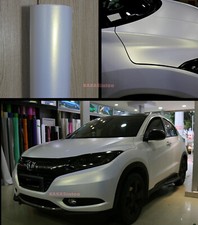 50FT Satin WH Gold Chameleon Whole Car Vinyl Wrap Pearl Metal Hood Sticker BO