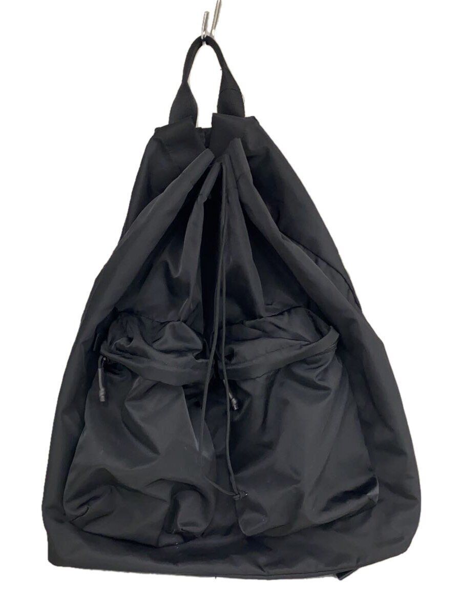 SLOW&CO Backpack Rucksack Nylon Black Plain SLOW RUCK SACK SLOW&CO Backpack Rucksack Nylon Black Plain SLOW RUCK SACK
