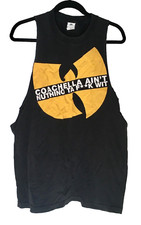 Vintage Wu-Tang Coachella T Shirt Tank Hand Cut Men’s XL Extra Large