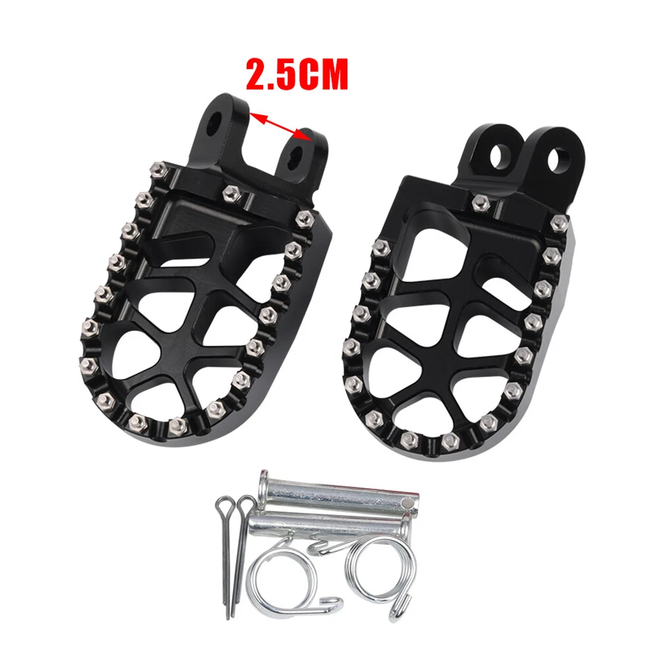 Footrest Footpegs Rest Pedal for Kawasaki KLX250 KLX250R KLX250S KLX250SF Foto 4 de 4
