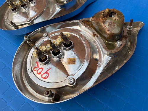 Ford Taunus 17M 1959 a 1960 lámpara luz trasera lente OEM NOS Hella x 2 - Imagen 24 de 24