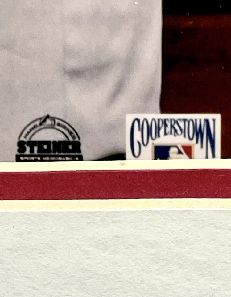 NY Yankees Joe Torre Signed Framed Photo & Mayor Giuliani FDNY 9/11 Steiner COA - Image 4 of 4