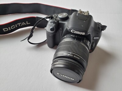 Canon EOS Rebel T1i / EOS 500D 15.1MP Digital SLR Camera - Black (Kit w/ EF-S IS