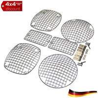 Steinschlagschutz Set Vorne Chrom Jeep Wrangler TJ 1997/2006