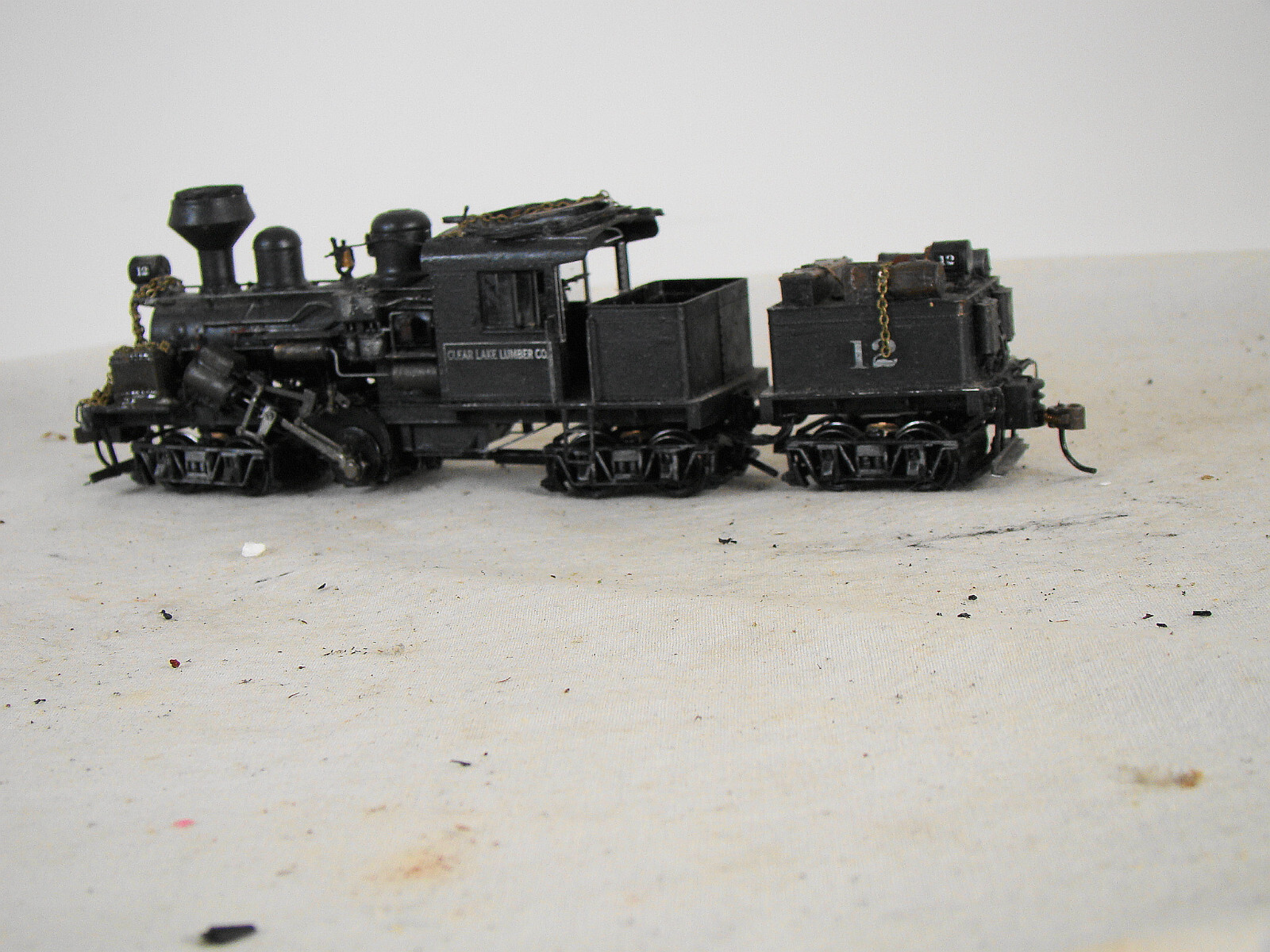 HO Climax beautifully decorated, new has gear