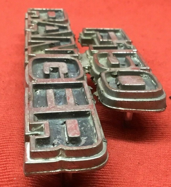 1977 1978 1979 FORD TRUCK F150 F-150 RANGER FENDER EMBLEM OEM | eBay