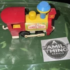 Vtg 1973 Fisher Price #991 Little People Circus Kids Train Engine