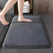 Non Slip Bath Mat Super Soft Absorbent Bathroom Rug Machine Washable Floor Mats