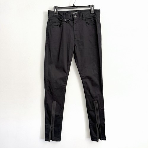Undercover, Undercover Jun Takahashi Black Slim Fit Pants Zipper Ankle Men’s Sz 3 / US Large