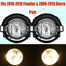 Fits 2010-2019 Nissan Frontier 2005-2015 Nissan Xterra Fog Lights Bumper Lamps