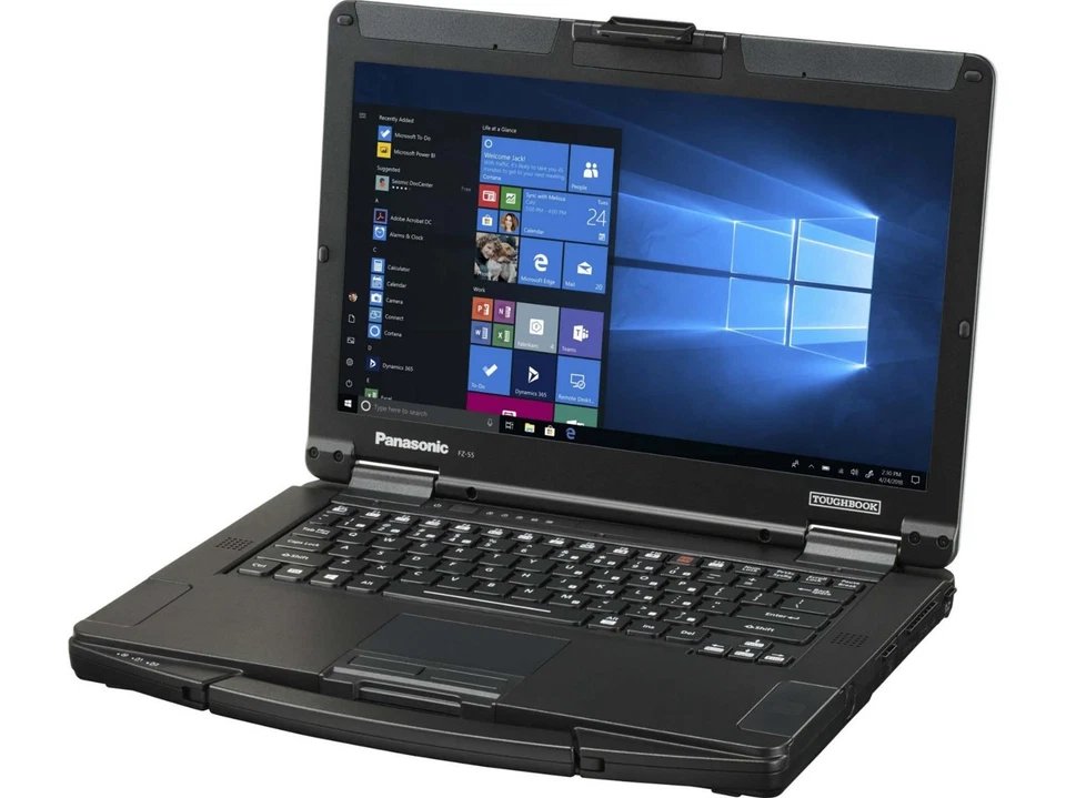 Panasonic Toughbook FZ-55 i5 4x1,6GHz 32GB DDR4 512GB SSD 14" 1366 Win11Pro - Bild 2 von 4