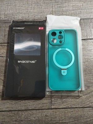CASEKOO Upgraded Full Camera Protect Magnetic Stand Case for iPhone 16 Pro Max