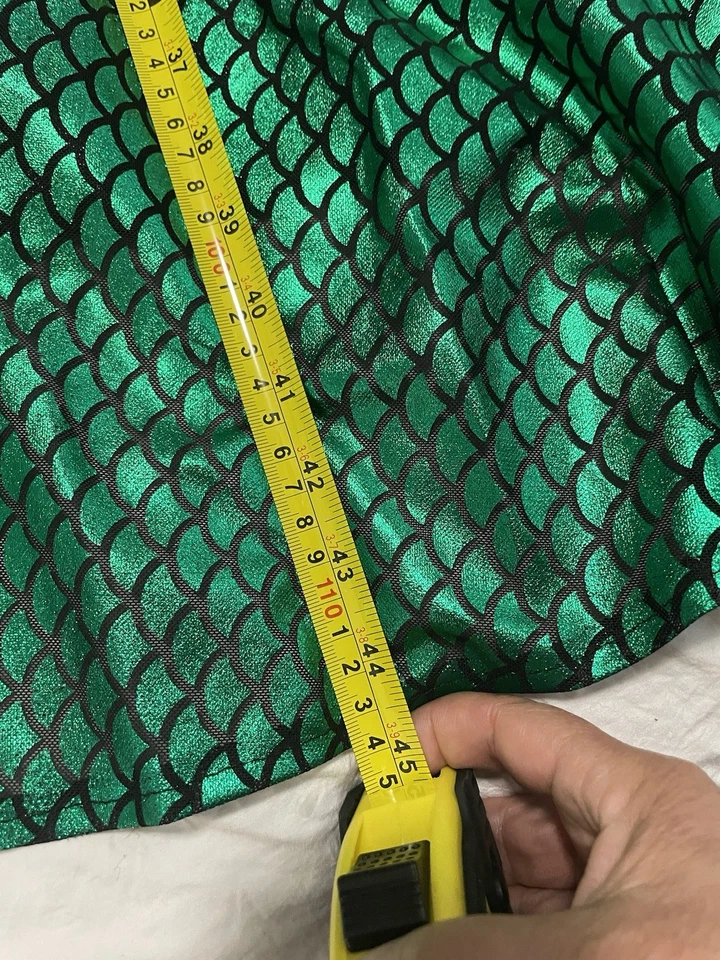 Disfraz de sirena inspirado en Ariel mujer parte superior e inferior talla M ideal para Halloween Foto 3 de 4