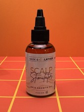 NEW Bask  Lather Scalp Stimulator Hair Growth Oil Cold Pressed Mint  Rosemary