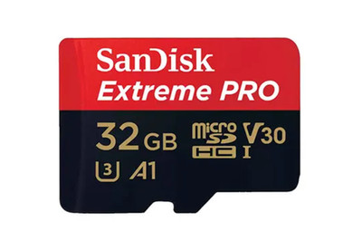 SanDisk Extreme Pro microSD 32GB Memory Card 100MB/s SDSQXCG-032G-GN6MA