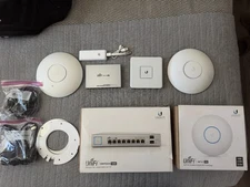 Ubiquiti Unifi Network, Unifi Switch 8, Ap Ac Pro 