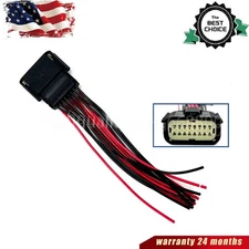 WPT1279 Headlight Wiring Harness Connector Fits Select Ford CU2Z14S411ADA