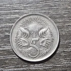 Australia 5 Cents coin from a recent eBay sale