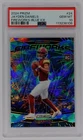 Jayden Daniels Rookie 2024 Prizm Blue Ice /99 Fireworks PSA 10 Gem Mint