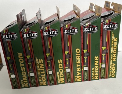 WWE Elite Collection Teenage Mutant Ninja Turtles Complete Set of