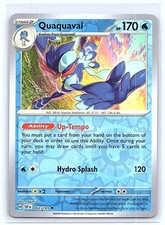 CARTA POKEMON TCG QUAQUAVAL 052/191 REVERSE HOLO SURGING SPARKS