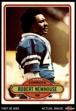 1980 Topps #413 Robert Newhouse Cowboys Houston 8 - NM/MT
