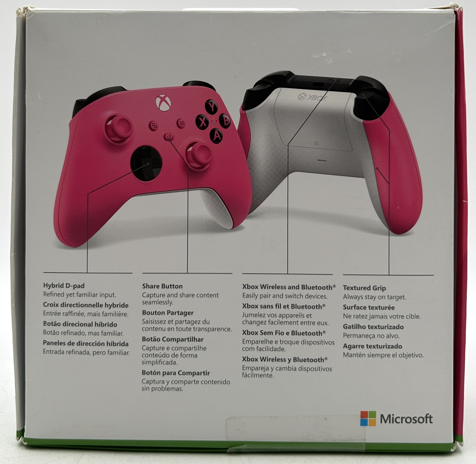 Control Inalámbrico Xbox Core Rosa Intenso, imagen 2