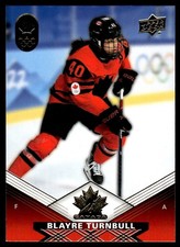 Blayre Turnbull Card #96 2025-26 Upper Deck Tim Hortons Team Canada